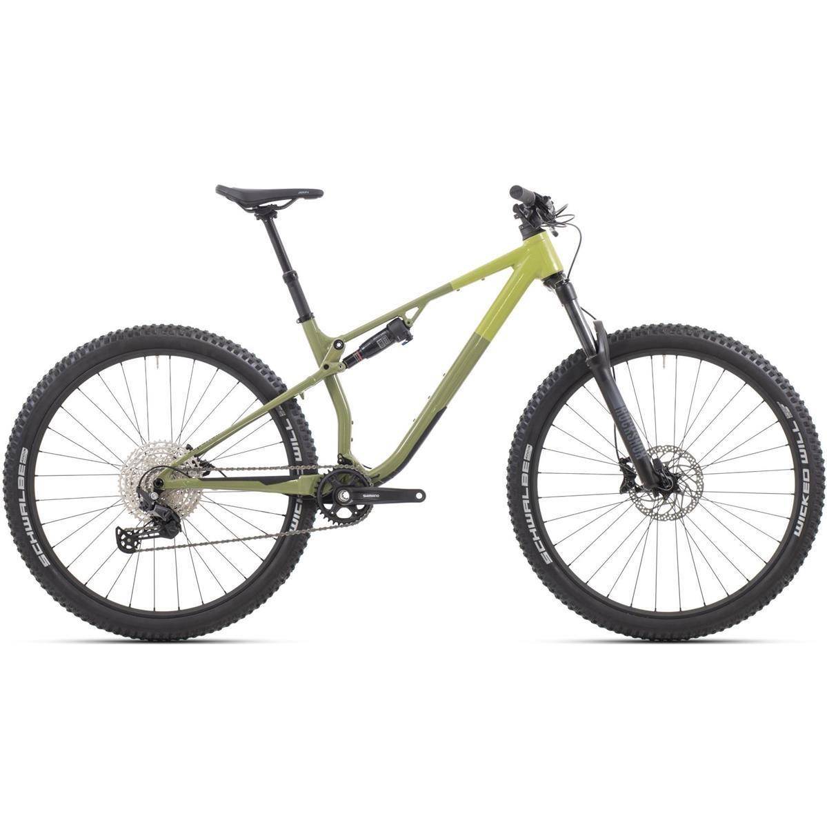 Heldämpad Mtb Superior XF 6.2 DC Gloss Olive S - Grön ( )