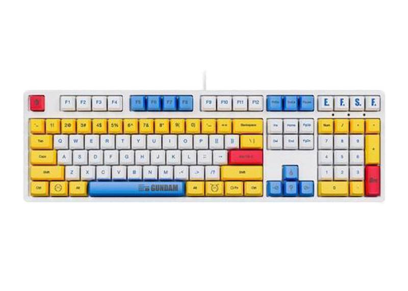 iKBC x GUNDAM Limited USB Wired Mechanical Gaming Keyboard GUNDAM RX-78-2 Blue/White