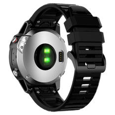 Garmin MARQ Sportsrem i silikone til Captain, Commander, Driver - Sort
