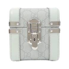 Gucci Vintage, Pre-owned, Dam, ONE Size, Förhandsägd Mini Trunk Clutch Väska