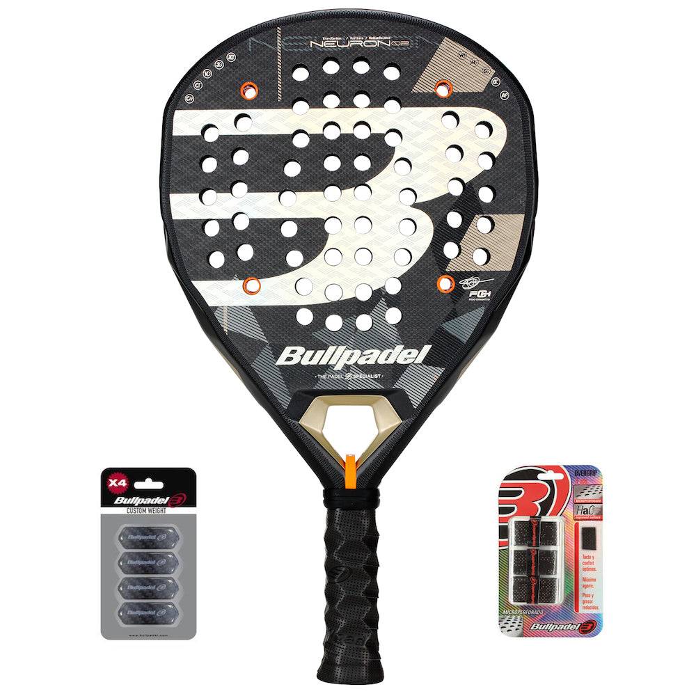 Bullpadel Neuron 02 2026 + Protector Weight + Overgrip