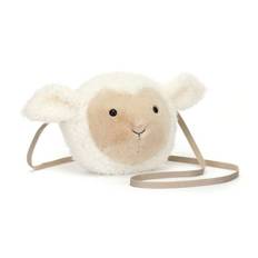 Jellycat Skuldertaske Lam