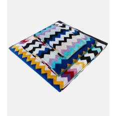 Missoni Cyrus set of 3 cotton towels - multicoloured - One Size