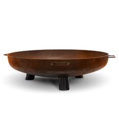 Moodz Eldskål med Fötter & Handtag 100 cm Corten Matt