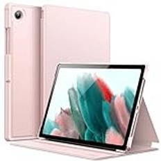 JETech Fodral för Samsung Galaxy Tab A8 10,5 Tums 2021 (SM-X200/X205/X207), Smal Folio Stativ Skyddande Tablet Skal Case, Flera Betraktningsvinklar, Automatisk Väckning/Sömn (Pink Gold)