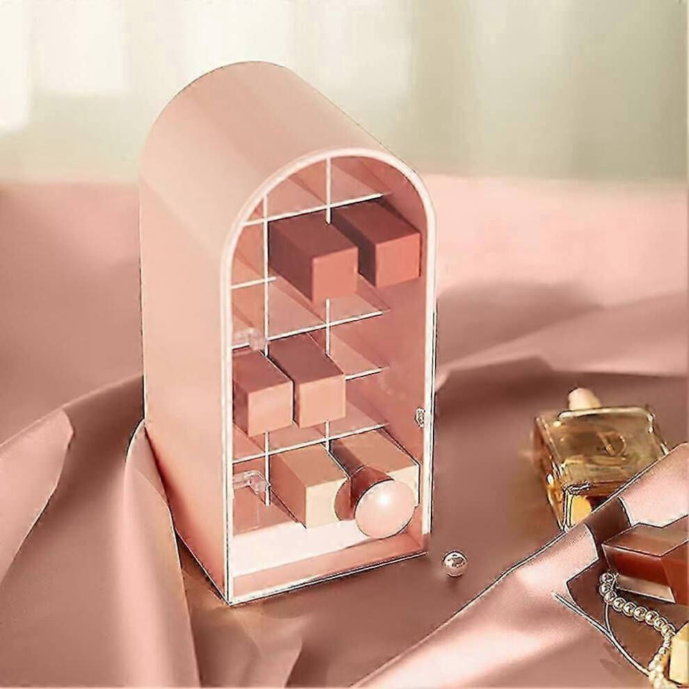 Lipstick Holder and Lip Cosmetic Storage Box,Lipstick Organizers and Storage,18 Capacity Lipstick