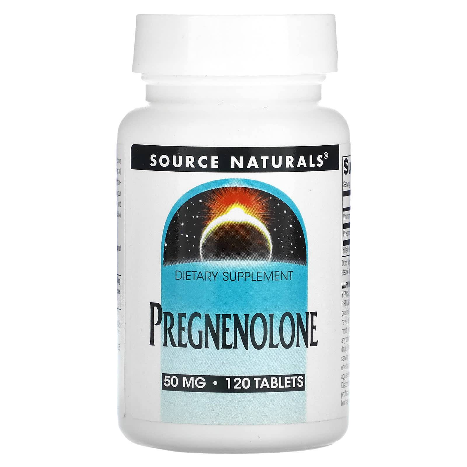 Source Naturals, Progenolon, 50 mg, 120 kapslar