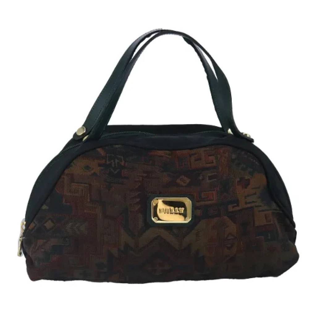 Bally Pre-owned Pre-owned canvas håndtasker - Vintage - Dame - Brun - ONE SIZE - Tyl