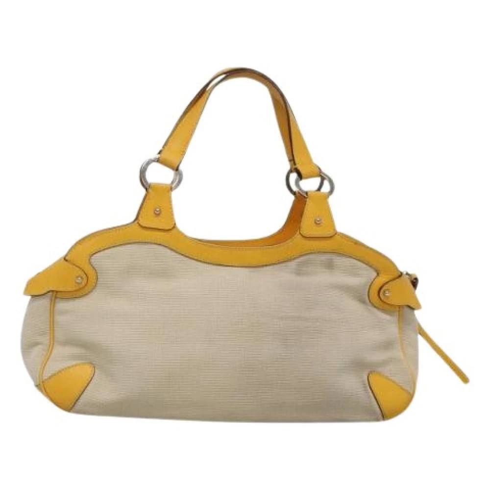 Salvatore Ferragamo Pre-owned - Pre-owned Canvas Handbag Vintage - Dam - ONE Size -