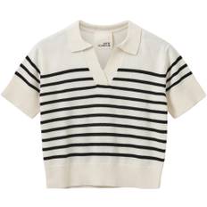 Sofie Schnoor Amalysy Knit Stl. 176 fepojkar - Pikétröjor Från Magasin - Off White - Black (176)