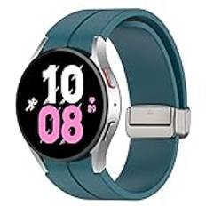 Chofit remmar kompatibla med Samsung Galaxy Watch 6 Classic/Watch 6 rem, mjuka silikonband med distributionslås för Galaxy Watch 6 Classic/Watch 6/Watch 5/Watch 4, Large