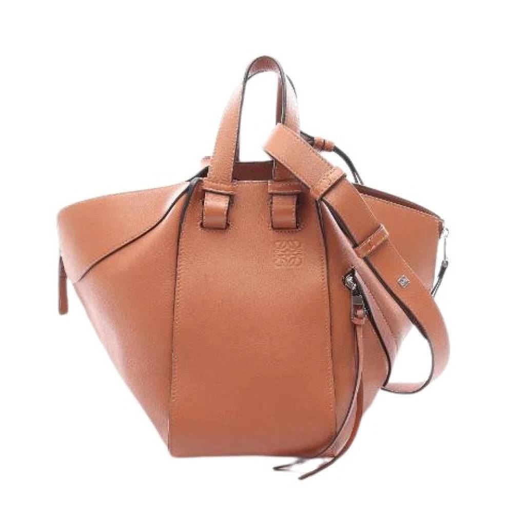 Loewe Pre-owned - Pre-owned Hammock Small Leather 2way Handbag Vintage - Dam - ONE Size - Läder