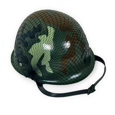 Fasching Kostüm Soldat Tarnhelm Soldatenhelm Schutzhelm