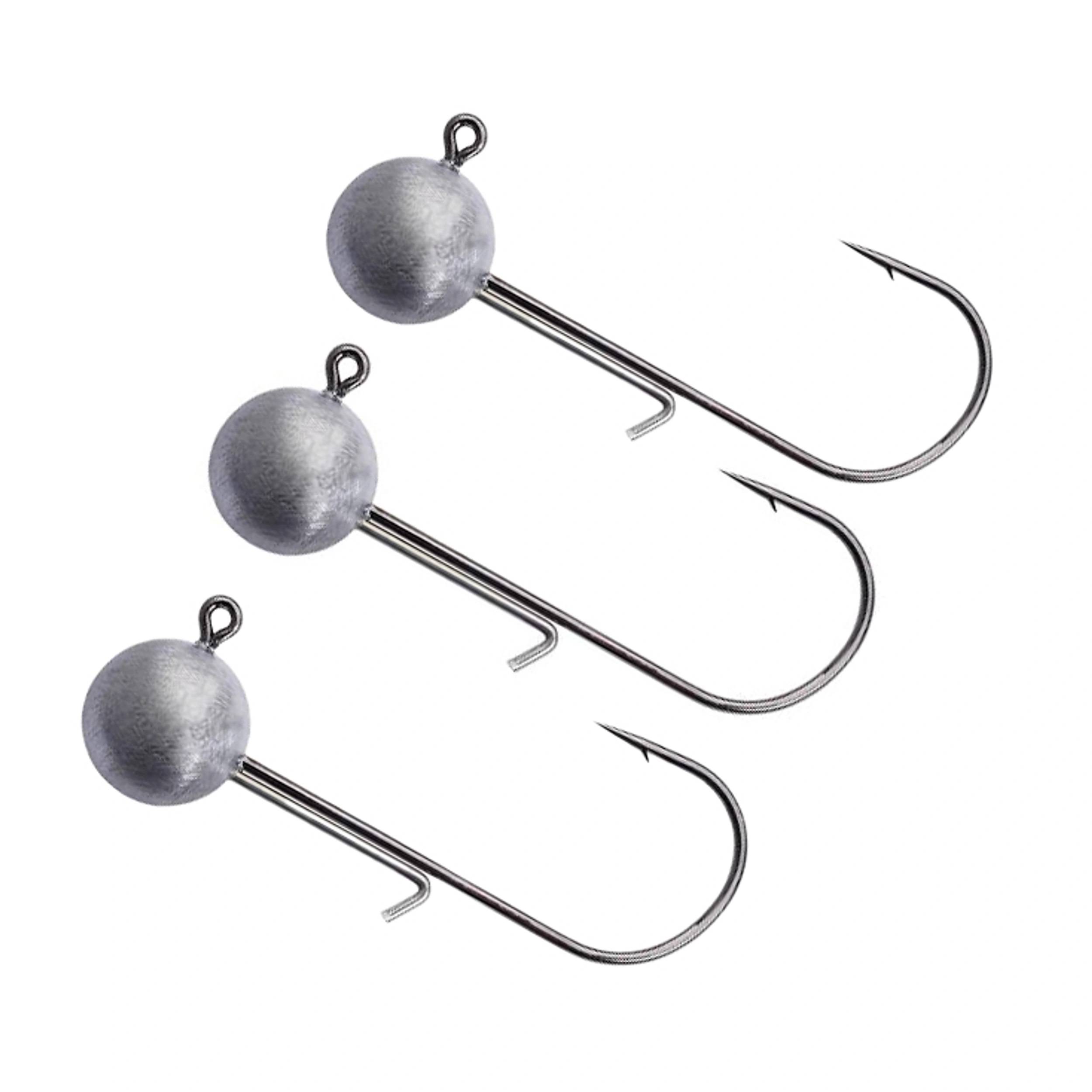 Jigghuvud 7.5g storlek 4/0 3-pack - Zink