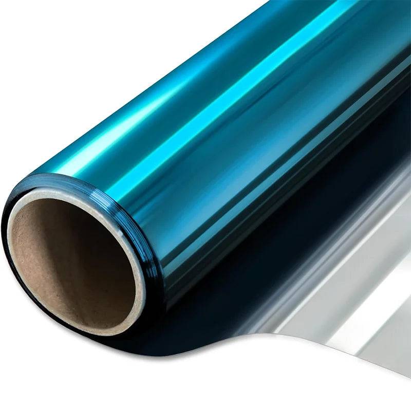 Spegelfilm för fönster – insynsskydd & solskydd, från 279 kr - Blå / 45x300 cm