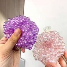1/2/3 st färgglada stressbollar för vuxna, formade bollar fidget för vuxna stresslindring, klibbiga fidgetbollar, färgglada klämbollar - Multifärgad (Multi-size)