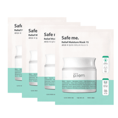 Make.P:rem Safe Me. Relief Moisture Mask 15 Maskkit 4-pack