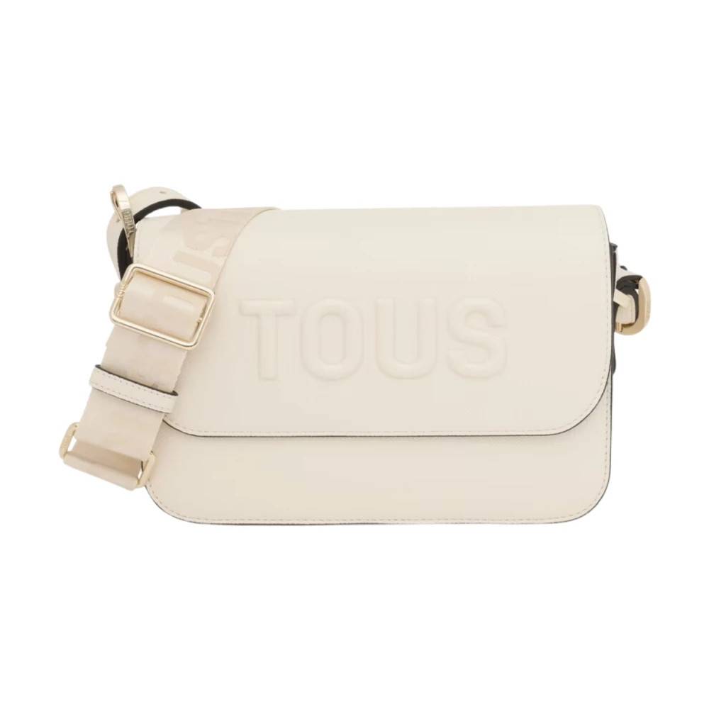 TOUS Beige Brenda Skuldertaske - Tasker - Dame - Beige - ONE SIZE - Uld