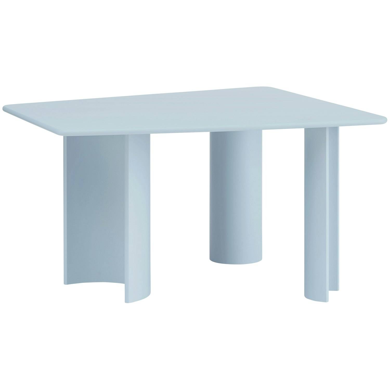 Muuto Re-norm Spisebord 120x130 Cm t - Spisebord & Barbord Askefinér Lyseblå - RNTAB130A02.