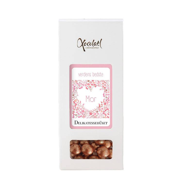 Æske 'MOR' - vælg selv indhold - Lyserød - Verdens bedste MOR / Lakrids med chokolade