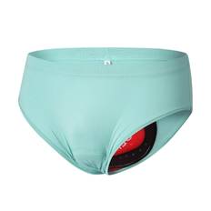 Cykelunderkläder för män Andas vadderade cykelbyxor Cykelunderkläder Shorts L blå