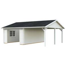 Garage, Roger, 35,2 m², hvid