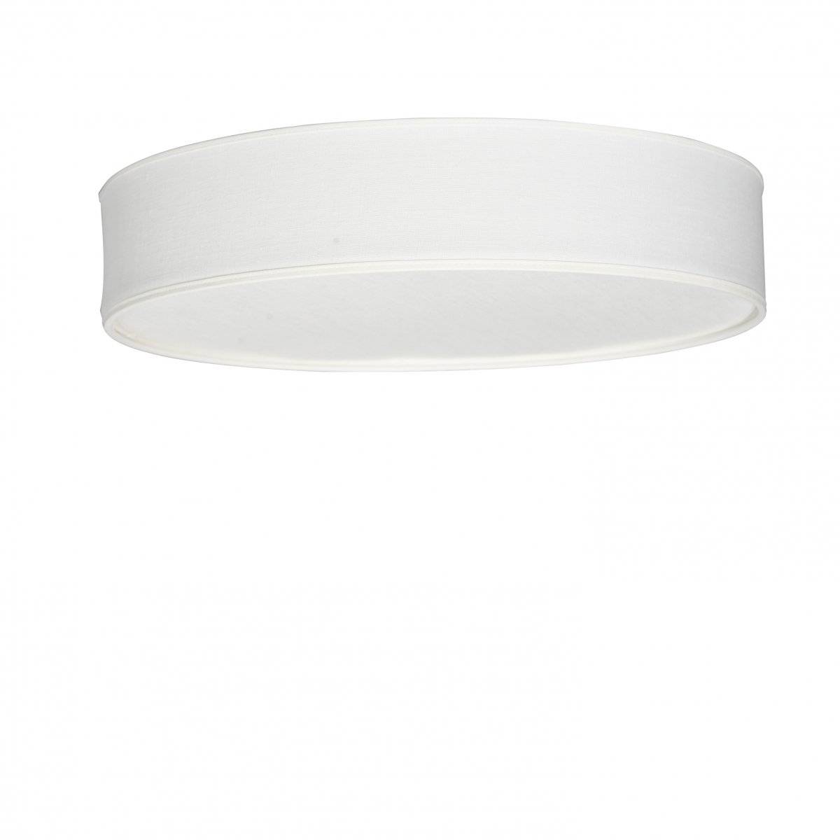 Soft Plafond Ø44 vit linne