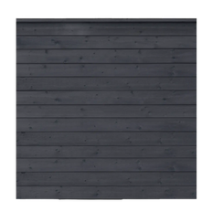 Plus Klink Profilhegn 174×166 cm i sort RAL 9005