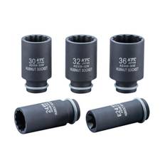 Kyoto Machinery Tools Impact Wrench Hub Socket Set ATS3085 (KTC) 12.7sq.