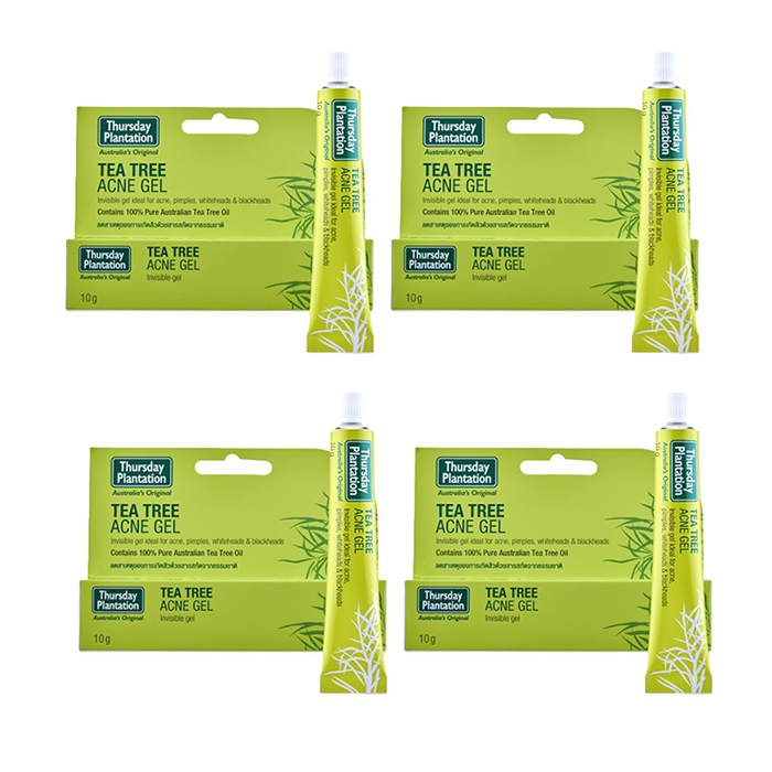 Thursday Plantation - Tea Tree Acne Gel - 10g (4ea) Set - black