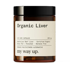 my way up Organic Liver Multivitamin 120 Hard Capsules