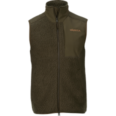 Hu00e4rkila Polar fleece vest willow green