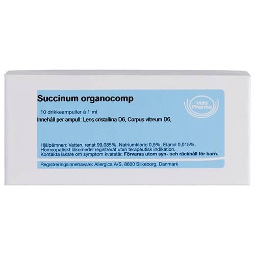 Succinum organocomp. - 10 ampuller - Allergica