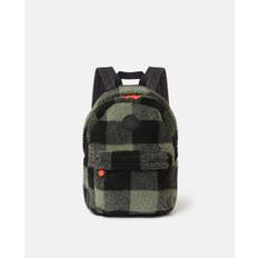 Stella McCartney - Check Print Backpack, Green/Black
