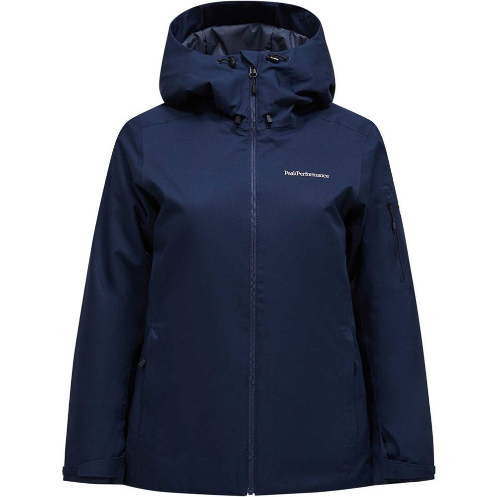 Peak Performance Blanc Skijakke, Dame (Farve: BLUE SHADOW, Størrelse: S).