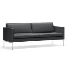 SKIPPER FURNITURE | Capri - 3½ Pers. Sofa - Armlæn B - Stål/Læder