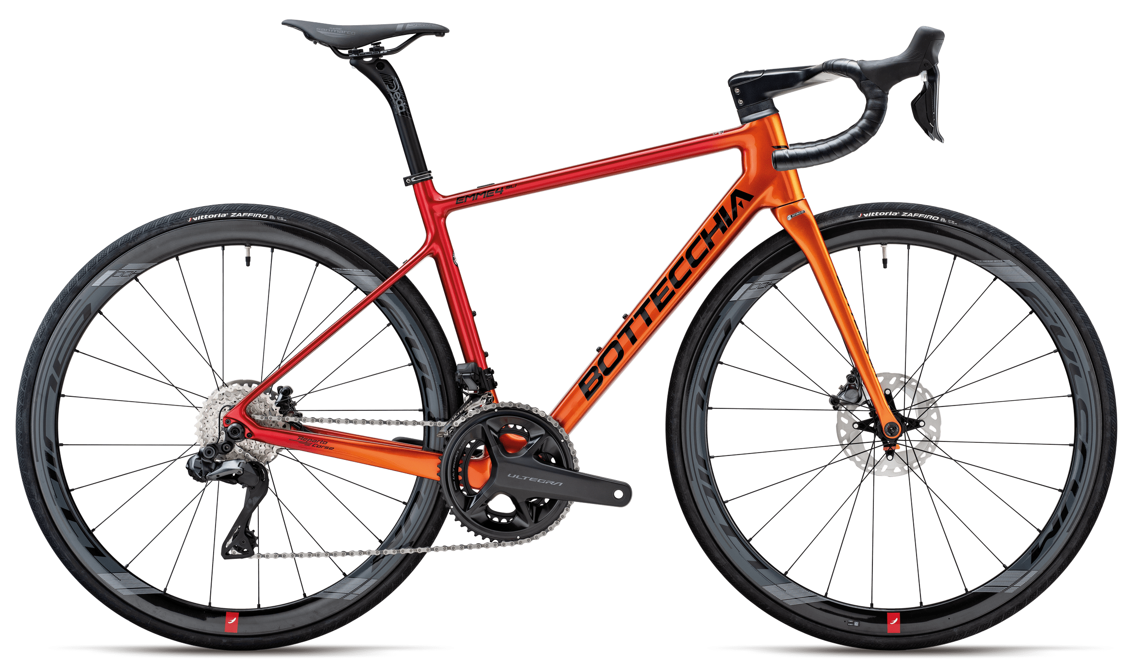 Bottecchia 73D Emme 4 2024 - Shimano 105 2x11sp - ITM Carbon 40 - 053 / 54 / Fire