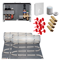 10 kvm komplet MiniHeat system med OEM rumtermostat