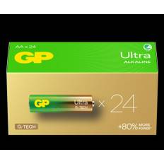 GP Ultra Alkaline AA-batteri, 15AU/LR6, 24-pak