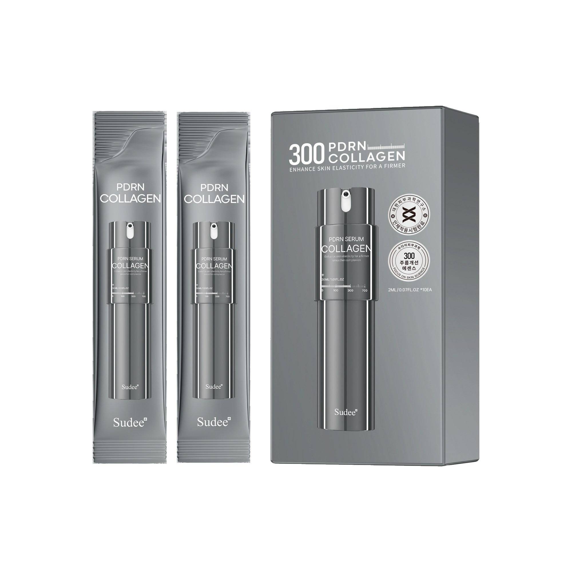 SUDEE Collagen PDRN Elasticity Serum - Intensive Skin Tightening & Regeneration Ampoule Program - 2ml x 10ea