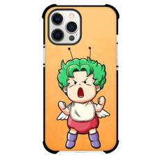 Dr.Slump Gatchan Phone Case For iPhone And Samsung Galaxy Devices - Gatchan Angry Orange Background