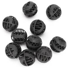 30PCS Plastic Black Aquarium Fish Tanks Filter Biochemical Ball for Freshwater Seawater