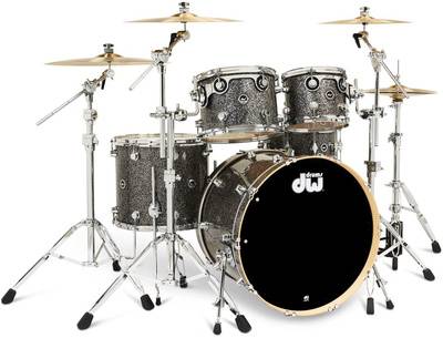 DW DWe E33 Drum Kit Black Galaxy
