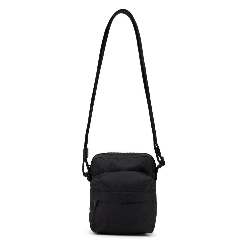 Boss Zip Skuldertaske - Tasker - Herre - Sort - ONE SIZE - Uld
