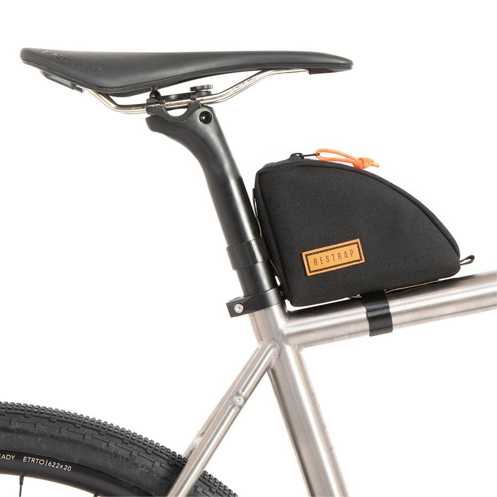 Rear Steltaske - Restrap - 0.8L Sort - 0.8 Liter