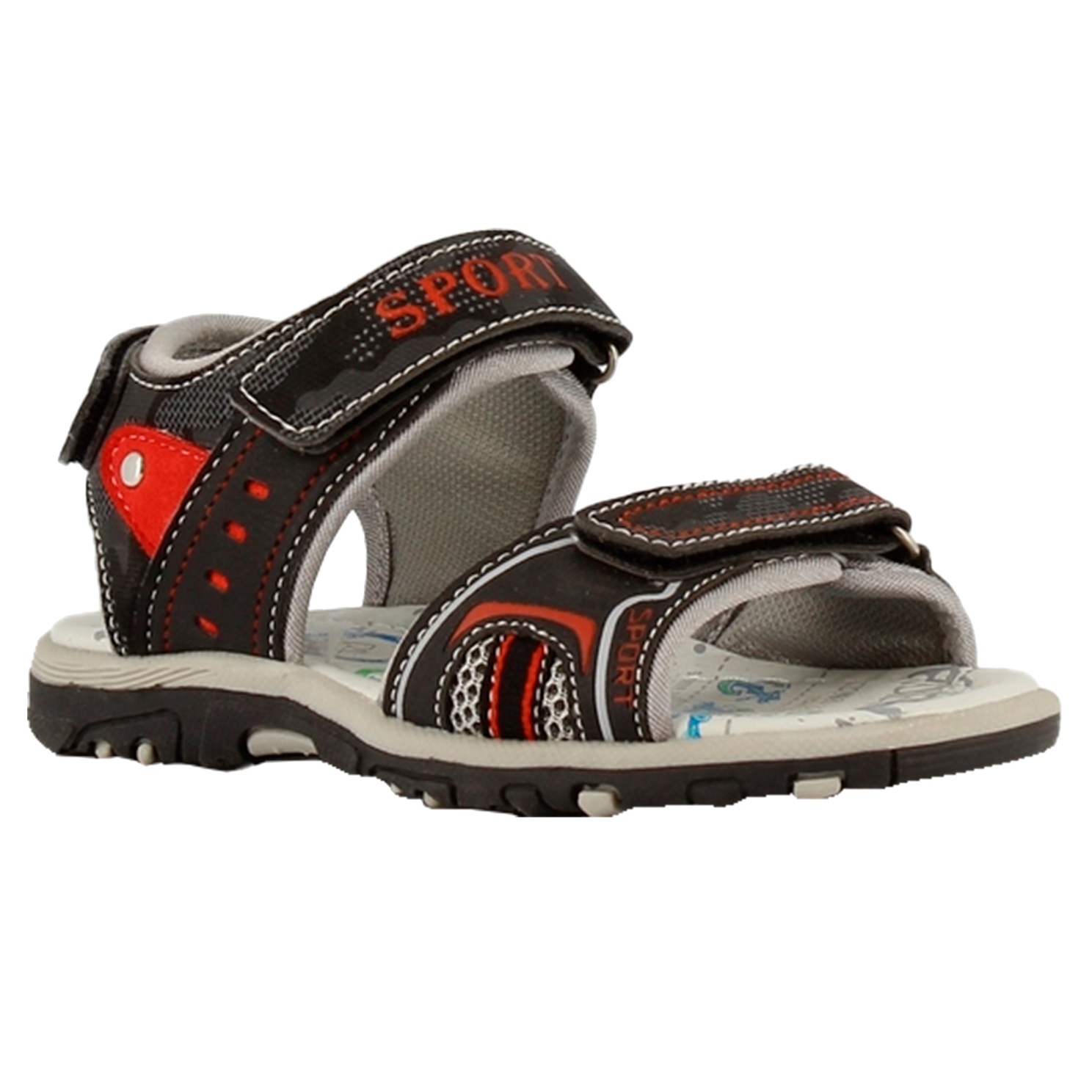 Drenge Sandaler - Black - 25