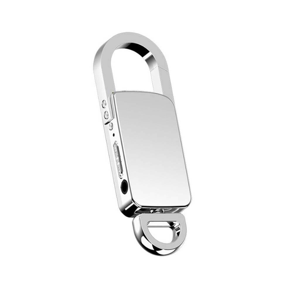 32GB Digital Recorder Spy Keychain Voice Recorder S20+ One-Key Recording Voice Activated USB Audio Recor