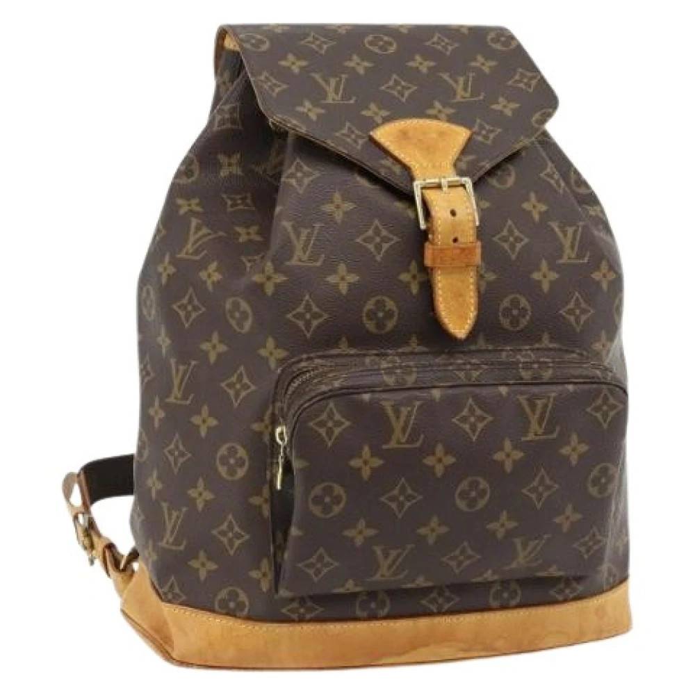 Louis Vuitton Vintage - Pre-owned Montsouris GM Ryggsäck Vintage - Dam - ONE Size - Läder