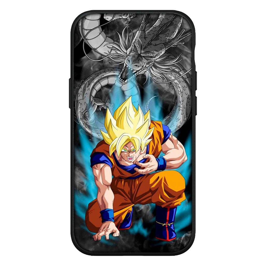 för iPhone 16 15 Xiaomi Redmi Note 14 13 12 11 Pro Max 16e Samsung Galaxy S25 S24 S23 Moto OPPO Huawei Tecknad Goku Dragon Ball DragonBall Mobilskal for Xiaomi Poco F6 Pro