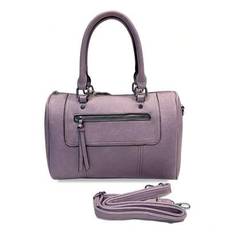 MILANO-väska, Casual, Mode, Elegant, Personlighet, Trendig, Lyx, Cylindrical Bucket Bag, PU-läder, Axel, Handväska, Ryggsäck, Justerbar rem, Festivalf - Mauve Lila